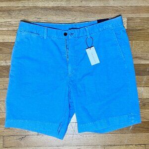 Ledbury Blue Chino Shorts Mens Size 34 7 Inch Inseam